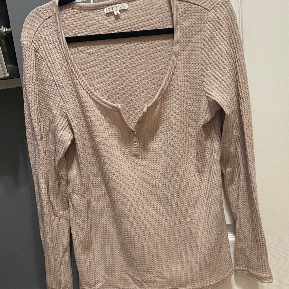 Z Supply Beige Shirt